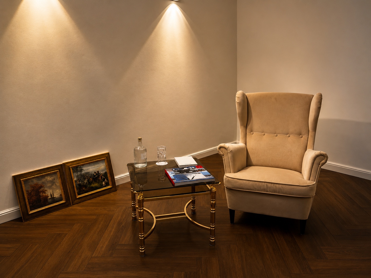 Private seating area at ANDI atelier
